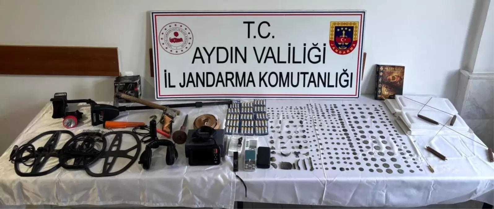 Aydın\'da Tarihi Eser Kaçakçılığına Baskın