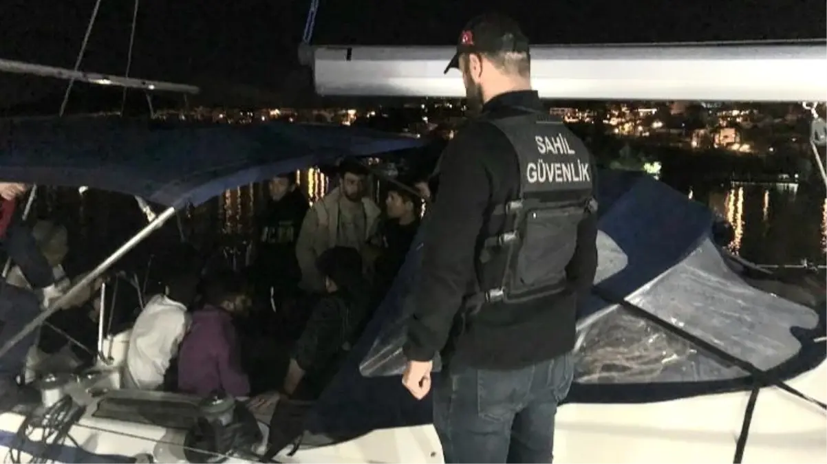 Bodrum\'da Göçmen Operasyonu: 106 Yakalandı