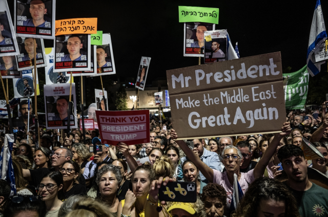 Bunu gören Trump, İsrail'e gitmez! Kovmaktan beter ettiler
