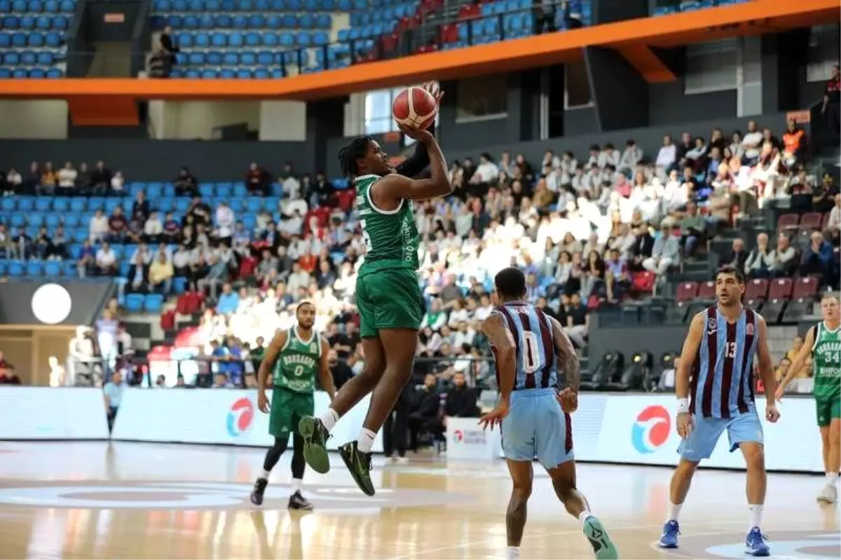 Bursaspor Basketbol, Trabzon’da Kazandı