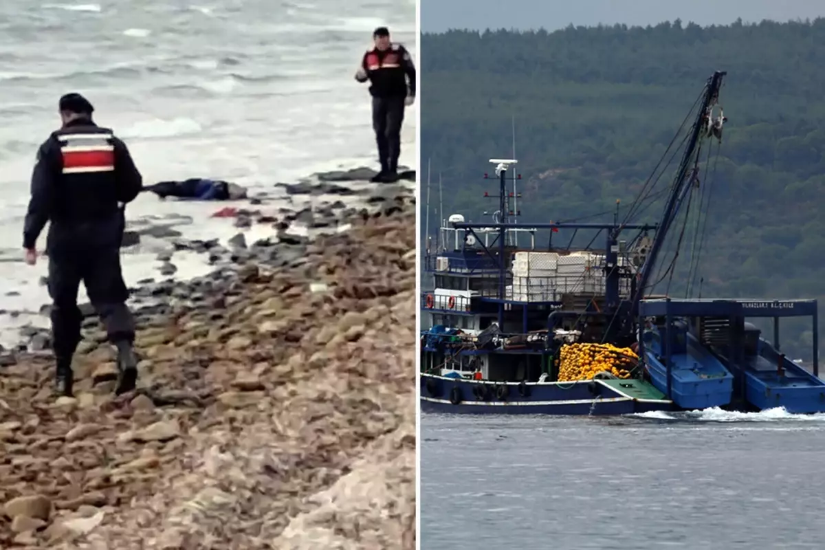 Çanakkale\'de balıkçı teknesi battı: 3 kişi hayatını kaybetti
