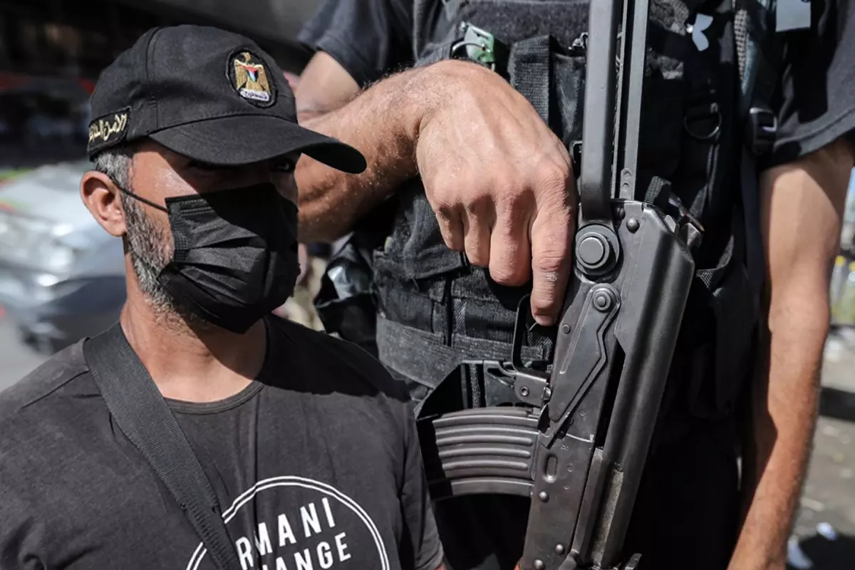 Gazze\'deki İçişleri Bakanlığına bağlı birimler İsrail\'in çekildiği bölgelere konuşlanıyor
