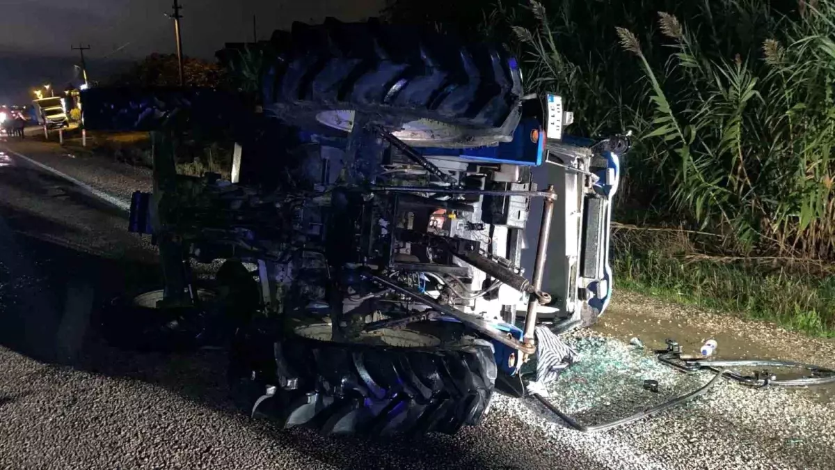 Gönen\'de Trafik Kazası: İki Yaralı