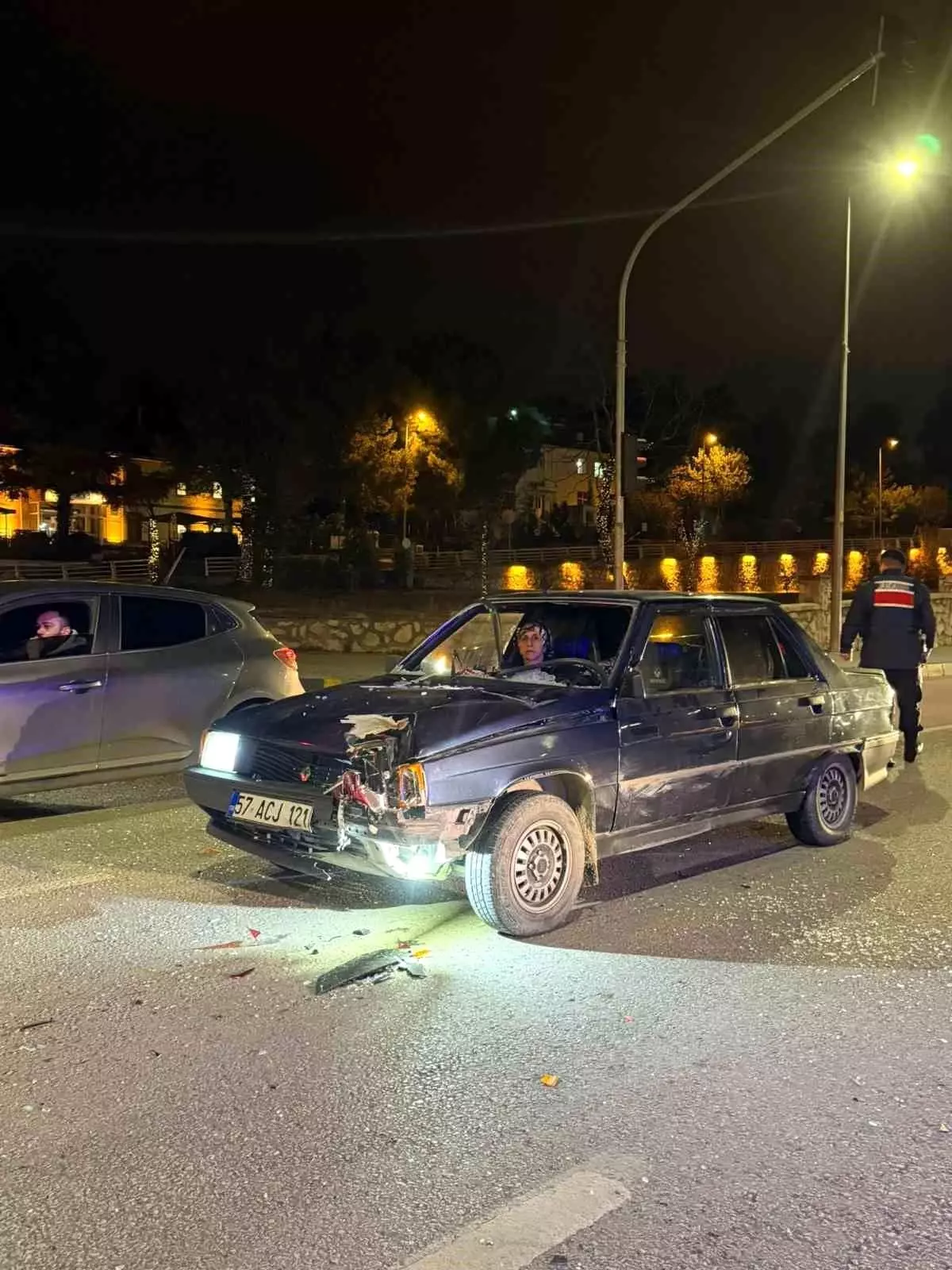 Karabük\'te Motosikletli Kaza