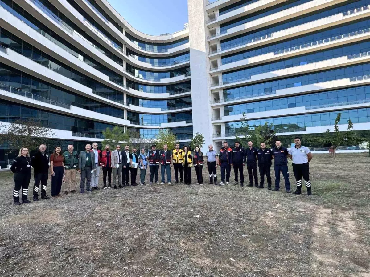 Muğla Hastanesi\'nde Başarılı Tatbikat