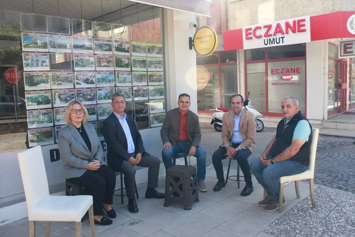Vali Akbıyık Datça\'da İncelemelerde Bulundu