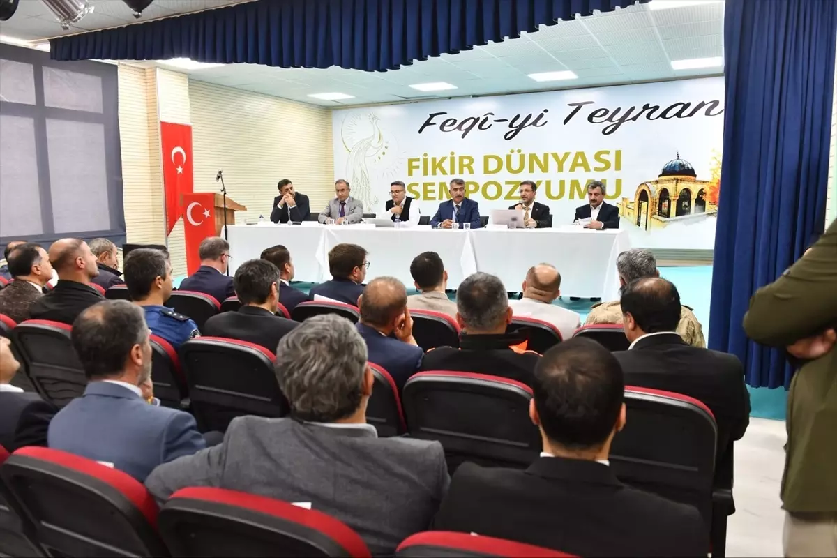 Feqiye Teyran Anma Sempozyumu Bahçesaray\'da