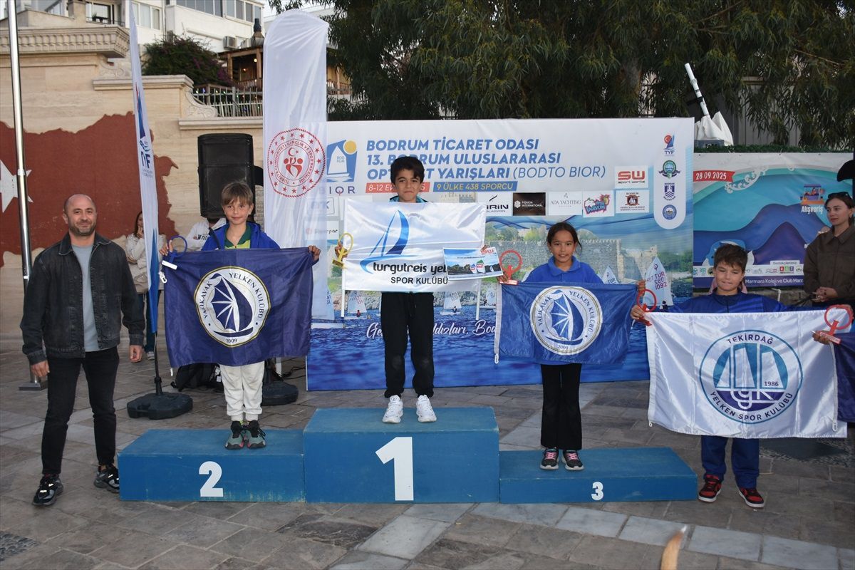 Bodrum\'da Optimist Yarışları Tamamlandı