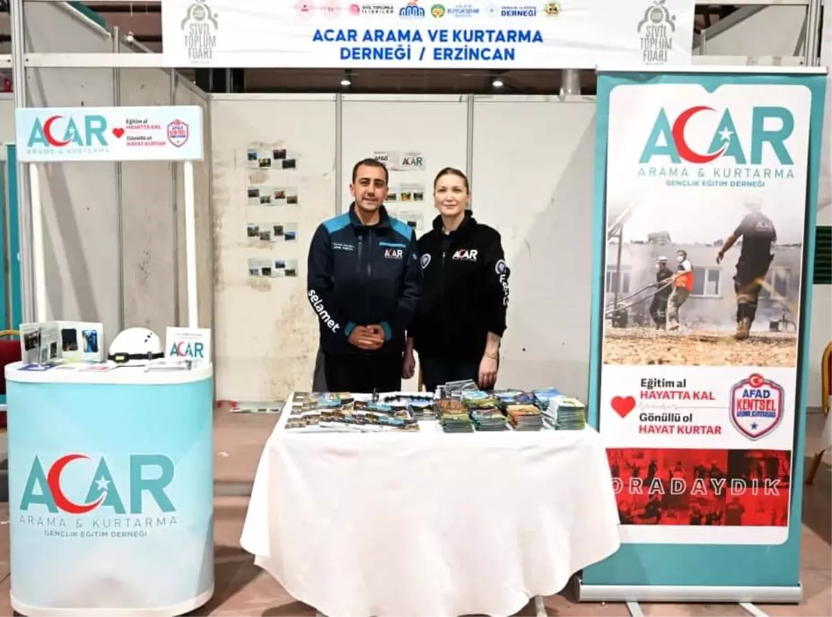 Erzincan ACAR Derneği Sivil Toplum Fuarında