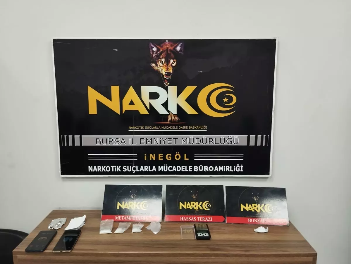 İnegöl\'de Uyuşturucu Operasyonu