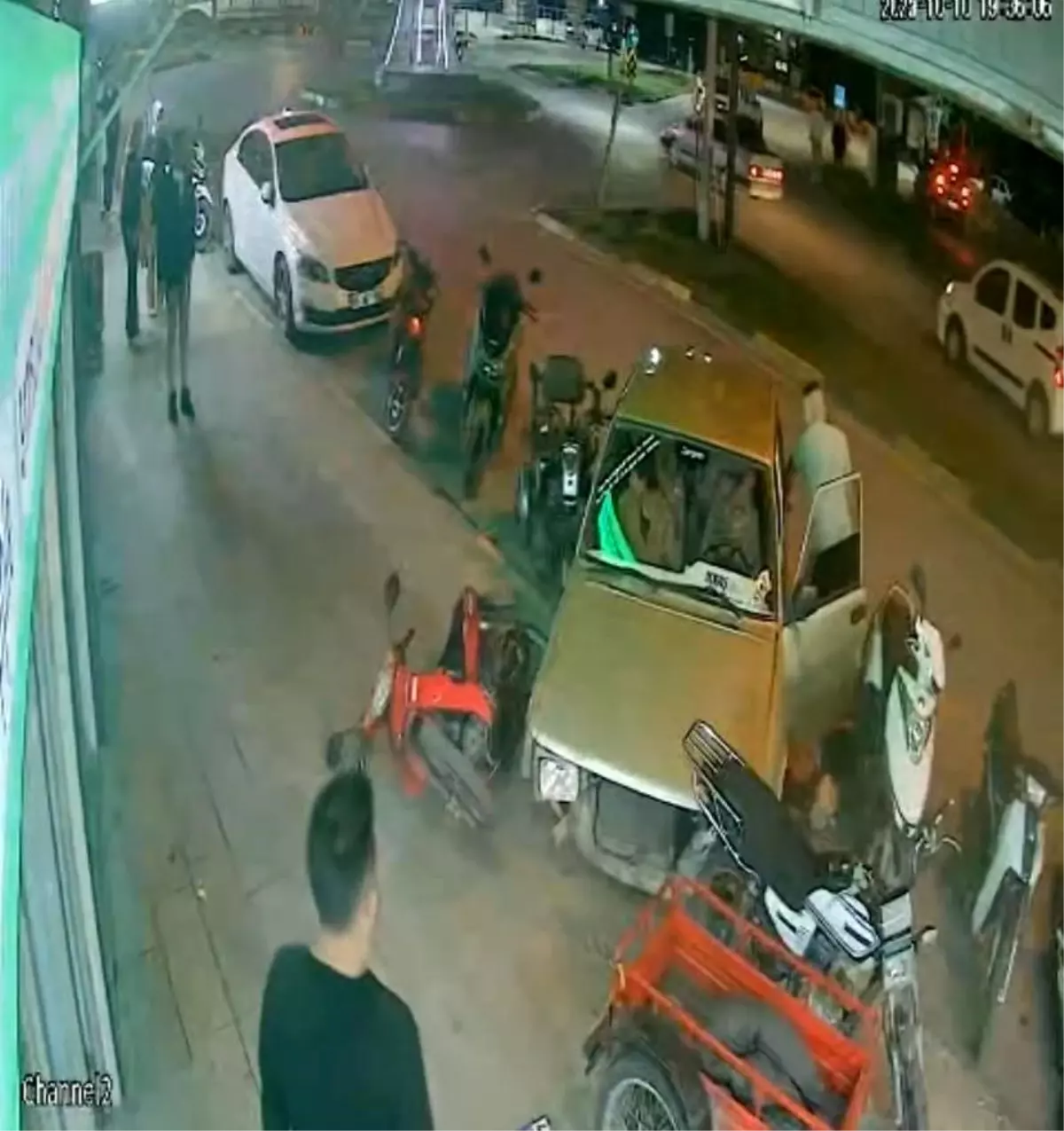 Drift Atan Sürücü Kaza Yapıp Kaçtı