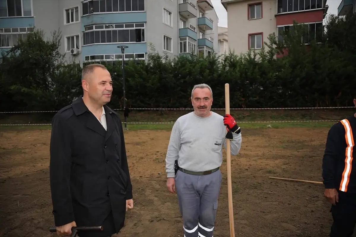 Kırklareli Millet Bahçesi\'nde Düzenleme Başlatıldı