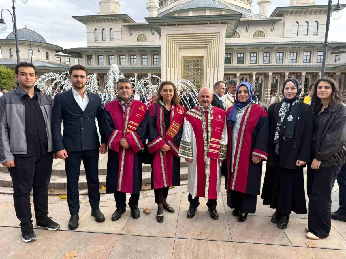 Düzce Üniversitesi Rektörü Prof. Dr. Nedim Sözbir 2025-2026 Yükseköğretim Yılı Açılış Töreni\'nde