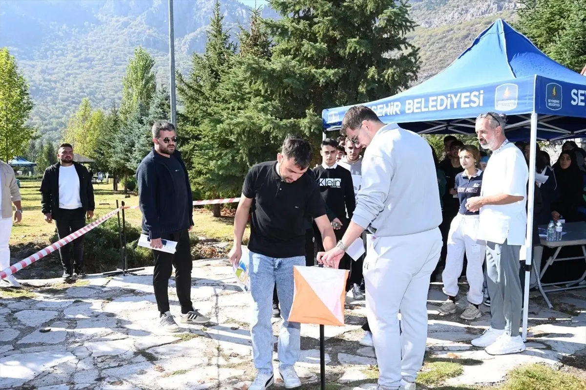 Seydişehir\'de Oryantiring Yarışması