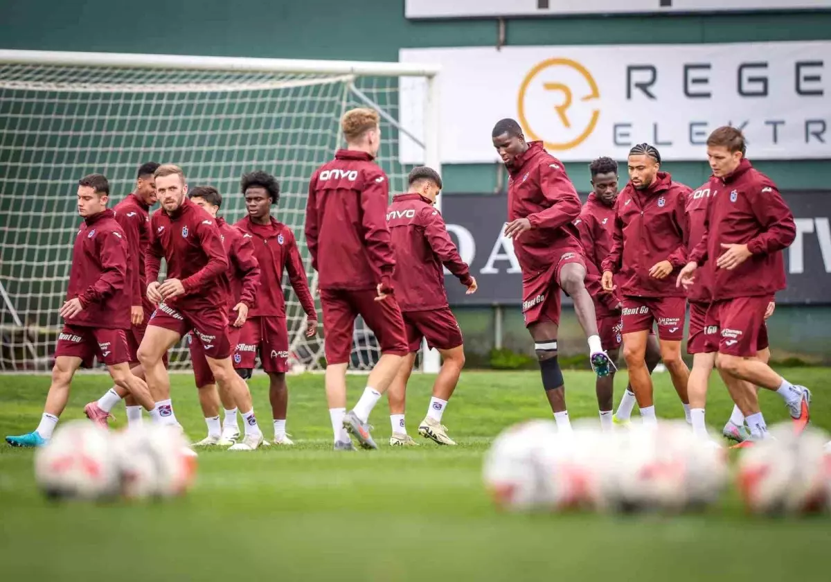 Trabzonspor Rizespor Maçına Hazırlanıyor