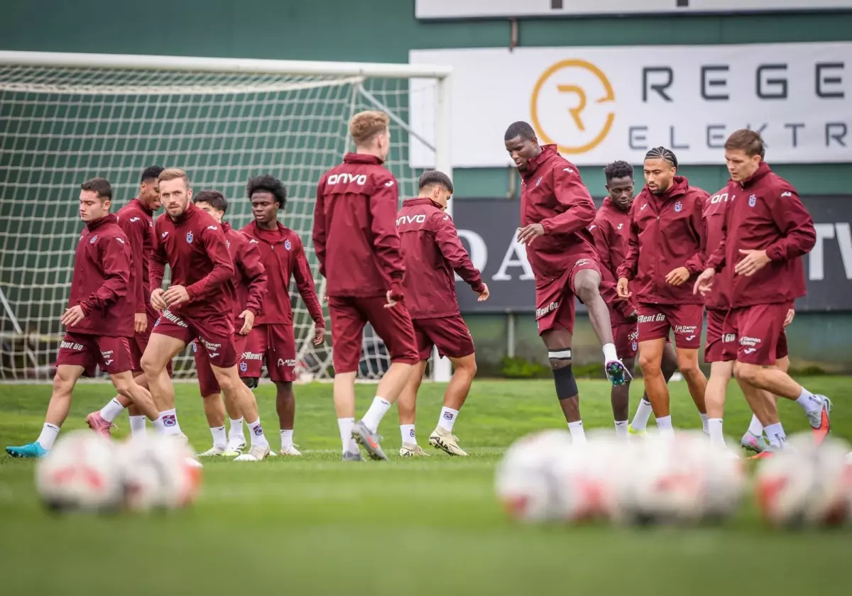Trabzonspor Rizespor Maçına Hazırlanıyor