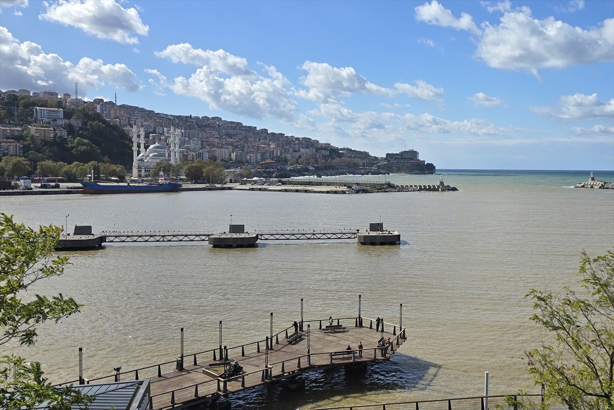 Zonguldak\'ta Deniz Kahverengiye Döndü