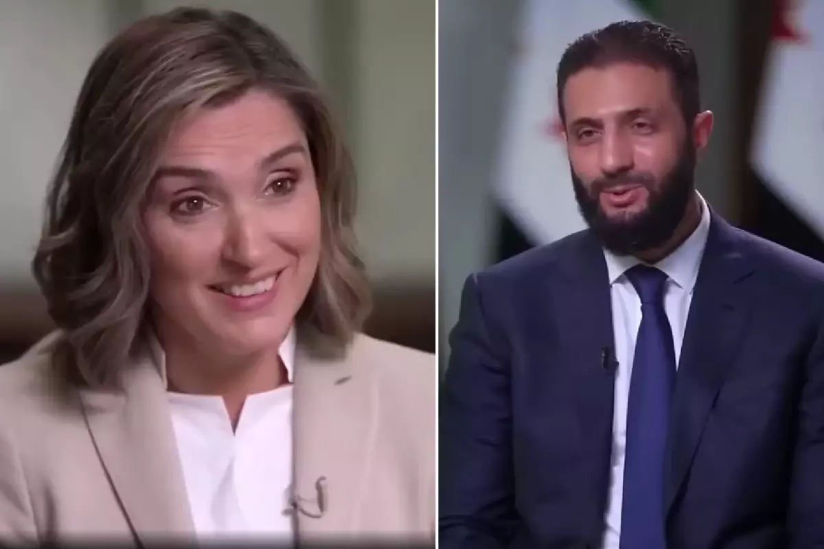 Ahmed Şara\'yı canlı yayında zora sokan soru