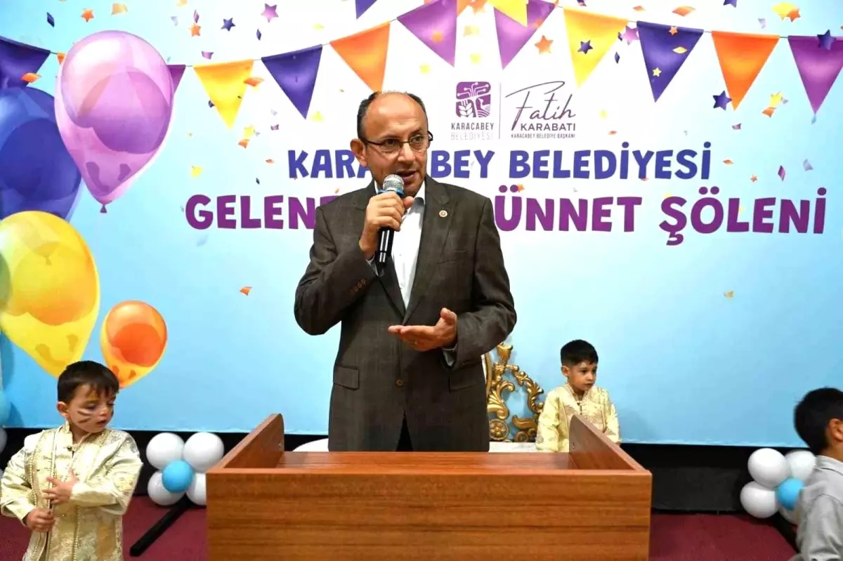 Karacabey\'de Geleneksel Toplu Sünnet Şöleni Renkli Görüntülere Sahne Oldu