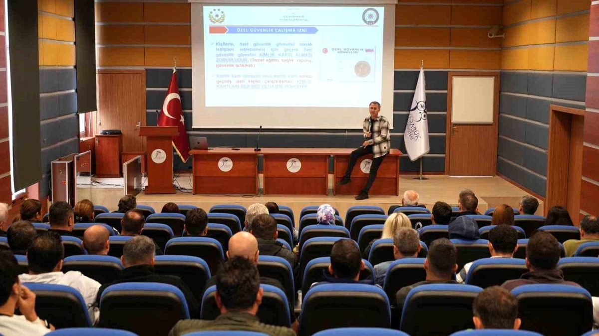 Karabük Üniversitesi\'nde Güvenlik Eğitimleri