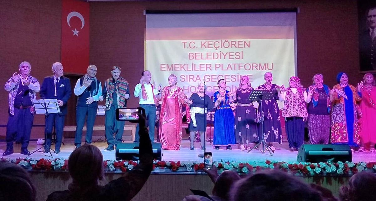 Keçiören Emekliler Platformu Sıra Gecesi ile Eğlenceli Bir Akşam Geçirdi