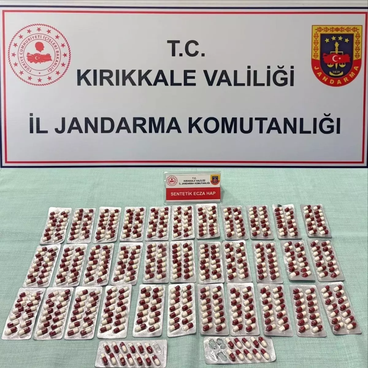 Kırıkkale\'de Uyuşturucu Hap Ele Geçirildi