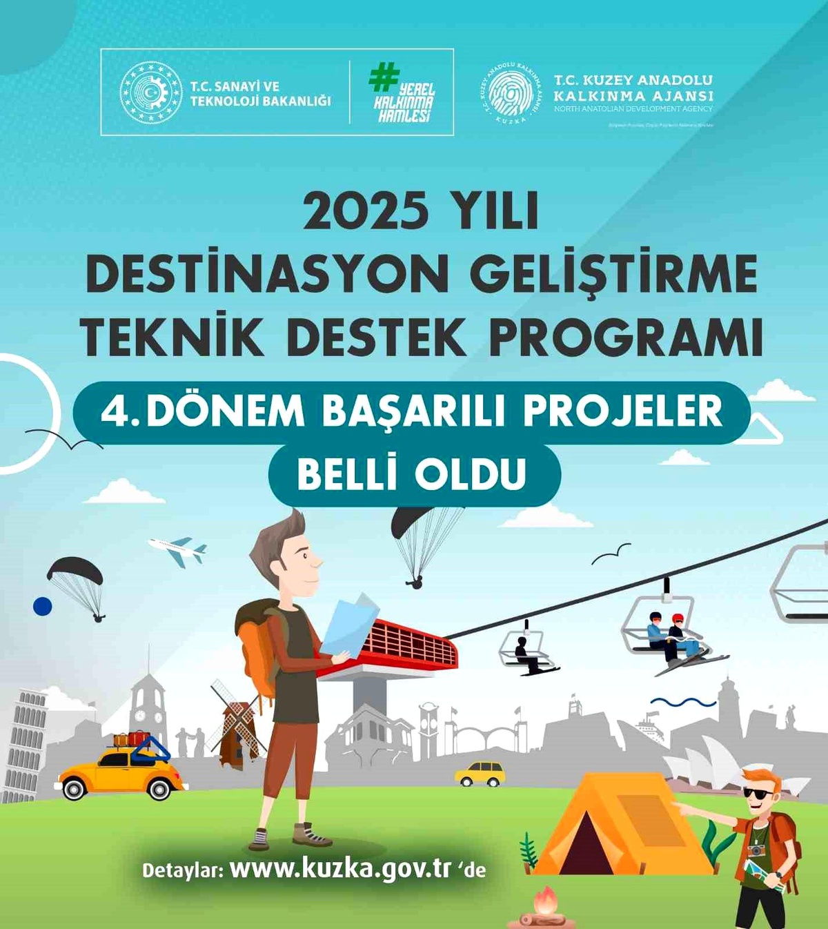 KUZKA Destinasyon Projeleri Desteklenecek
