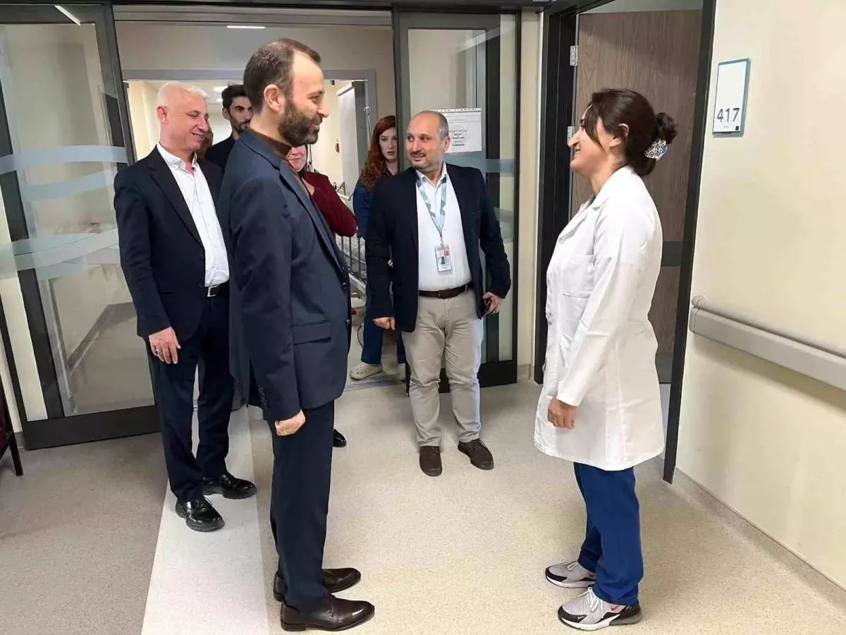 Bayırcı, Hastaları Ziyaret Etti