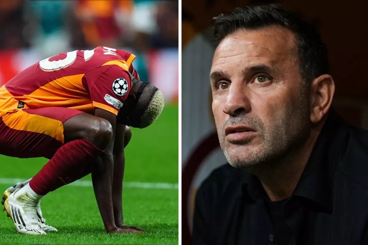 "Korkuyoruz" diyerek ifade edebildi! Okan Buruk\'un Osimhen endişesi