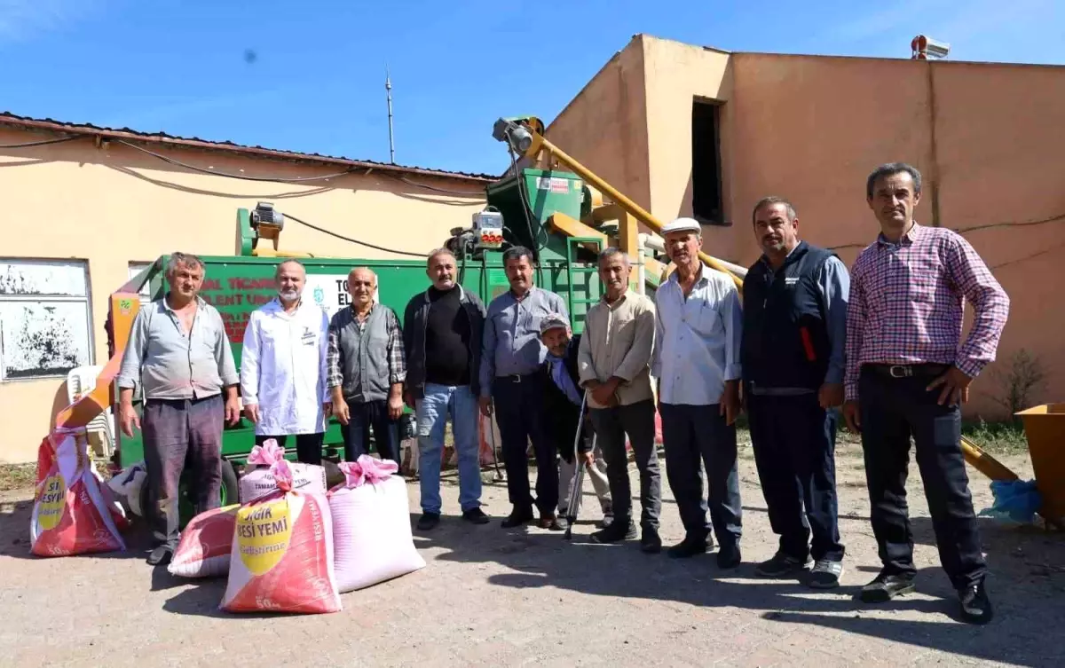 Kocaeli Büyükşehir\'den Çiftçilere Ücretsiz Modern Selektör Makinesi Desteği