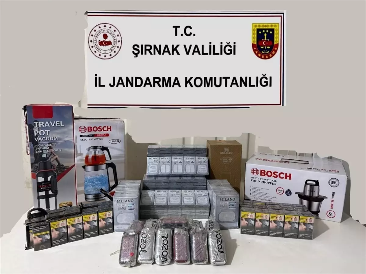 Şırnak\'ta Kaçakçılık Operasyonu: 102 Gözaltı