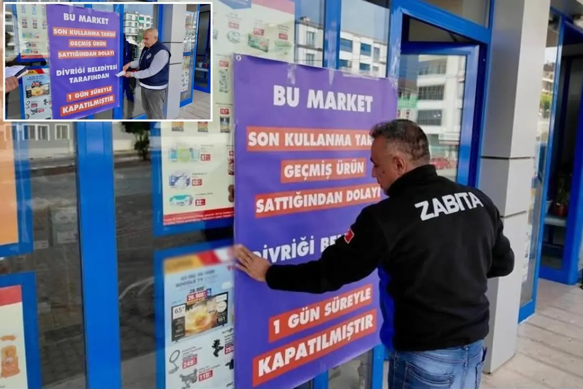 Son kullanma tarihi geçmiş ürün satan zincir market kapatıldı