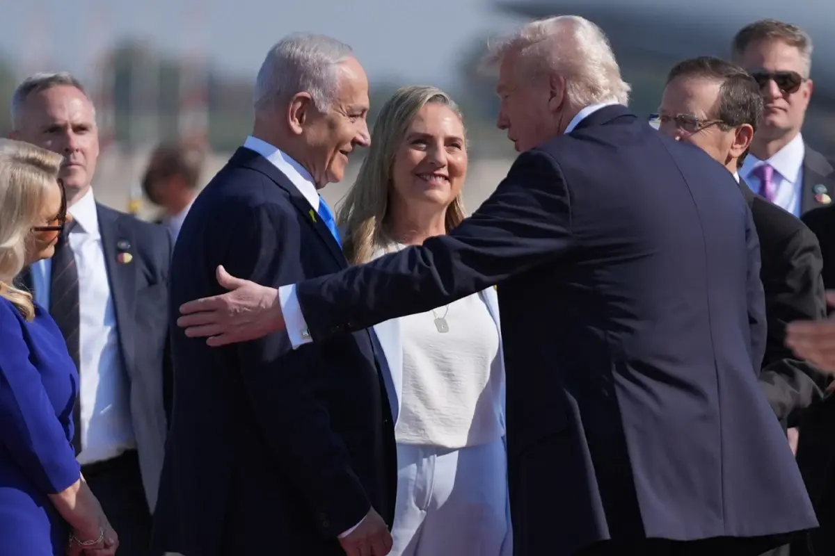 Trump İsrail\'de! Netanyahu bizzat karşıladı, işte ilk sözleri