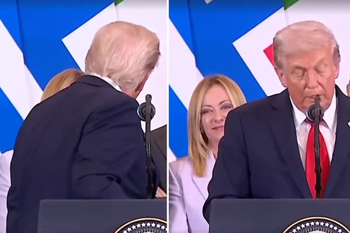 Trump\'tan Meloni\'ye: Senin güzel olduğunu söylememe alınmazsın değil mi?
