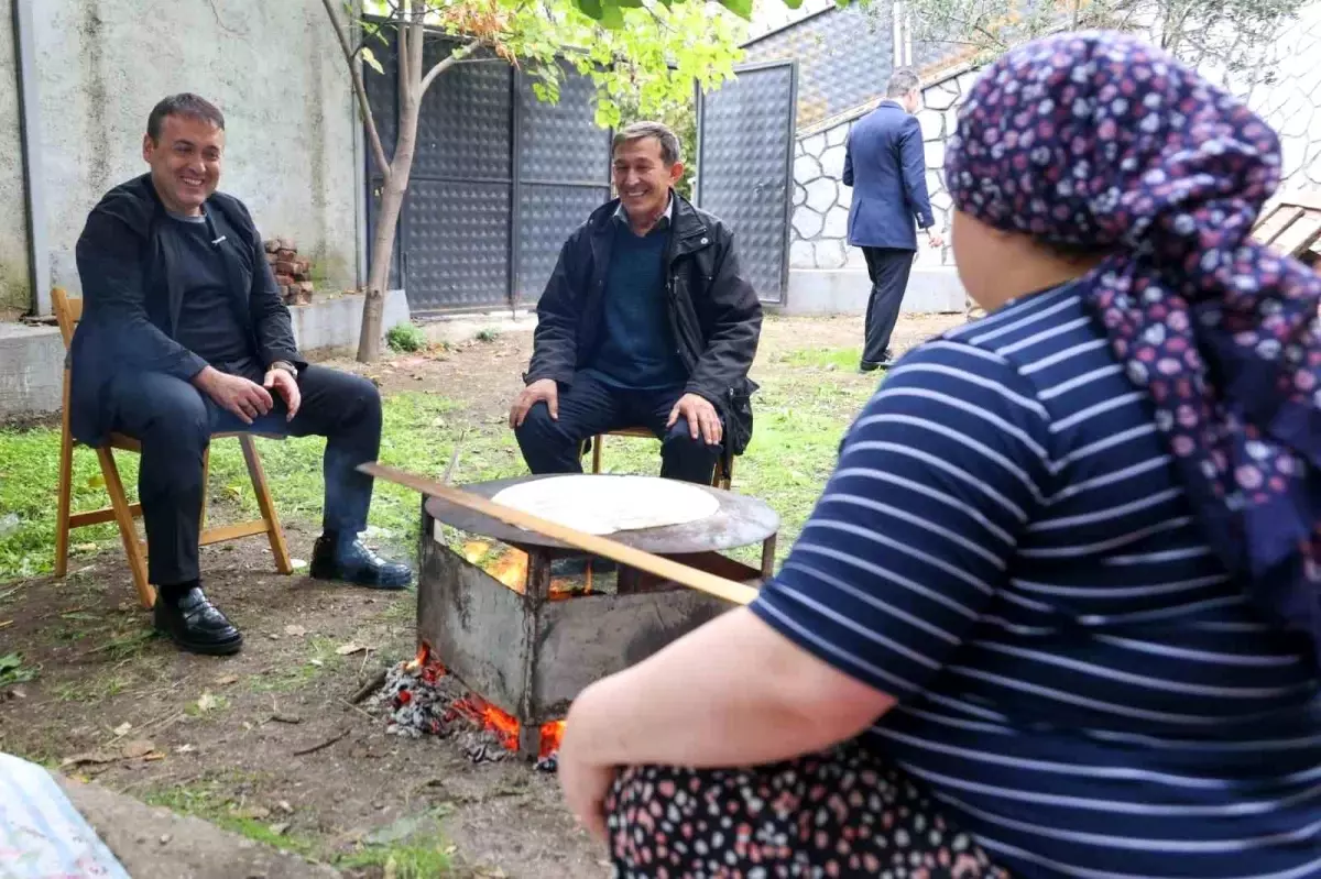Vali Sözer Küplü Köyü\'nde Vatandaşlarla Buluştu