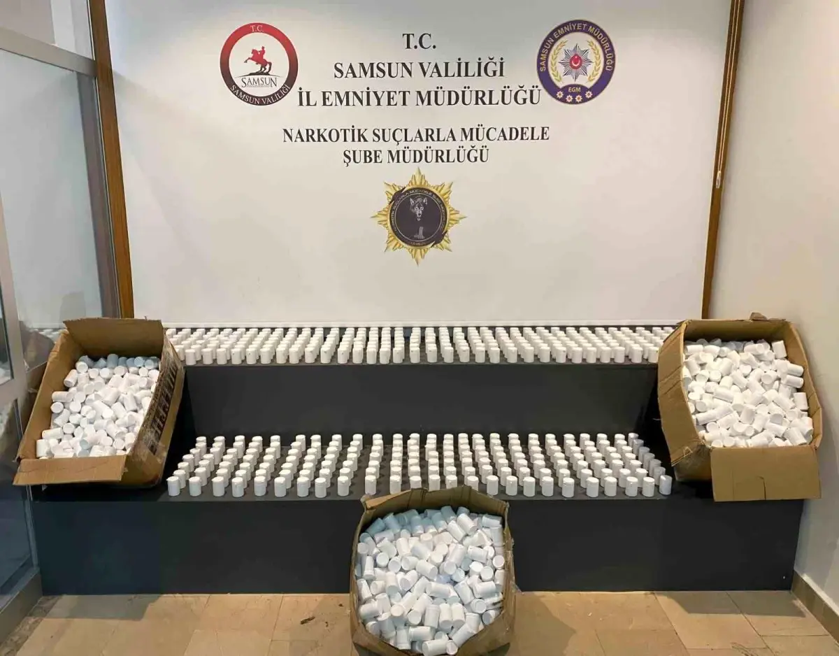 Samsun\'da Uyuşturucuyla Mücadele Operasyonu