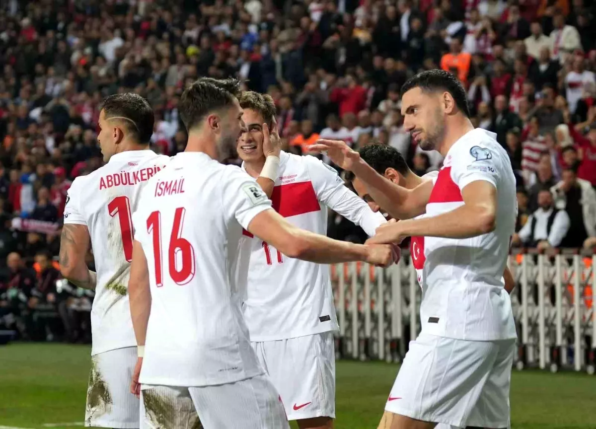 A Milliler Gürcistan\'ı 4-1 Geçti