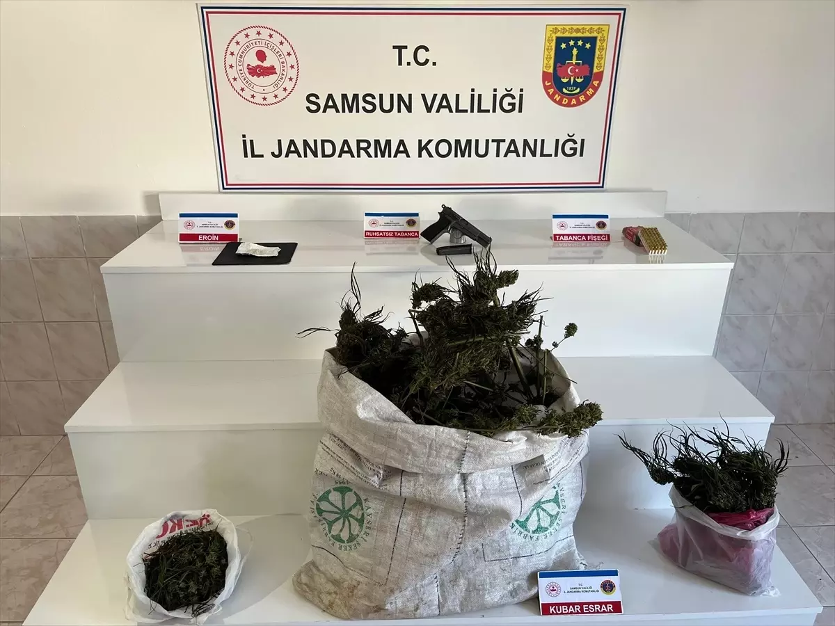 Bafra\'da Uyuşturucu Operasyonu: 1 Gözaltı