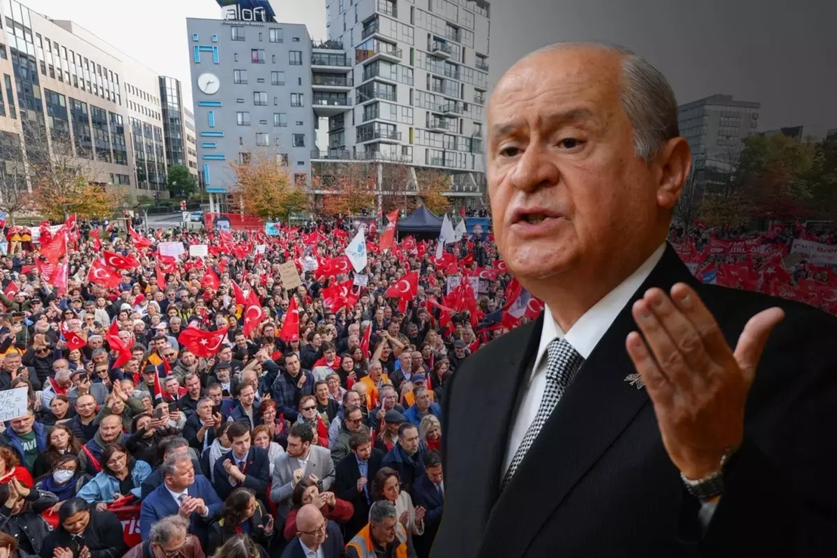 Bahçeli\'yi küplere bindiren miting: Türkiyemizi ayaklar altına aldılar, yazıklar olsun