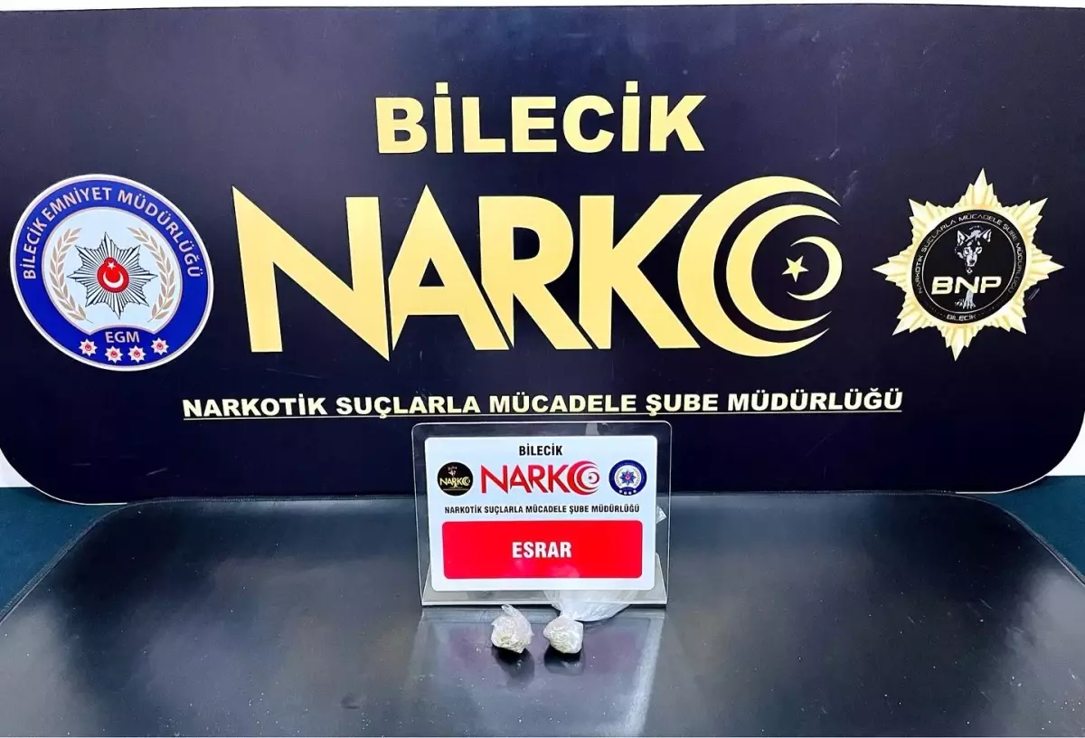 Bilecik\'te Uyuşturucu Operasyonu
