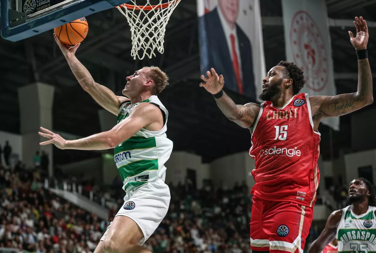 Bursaspor, Cholet Basket\'e Yenildi