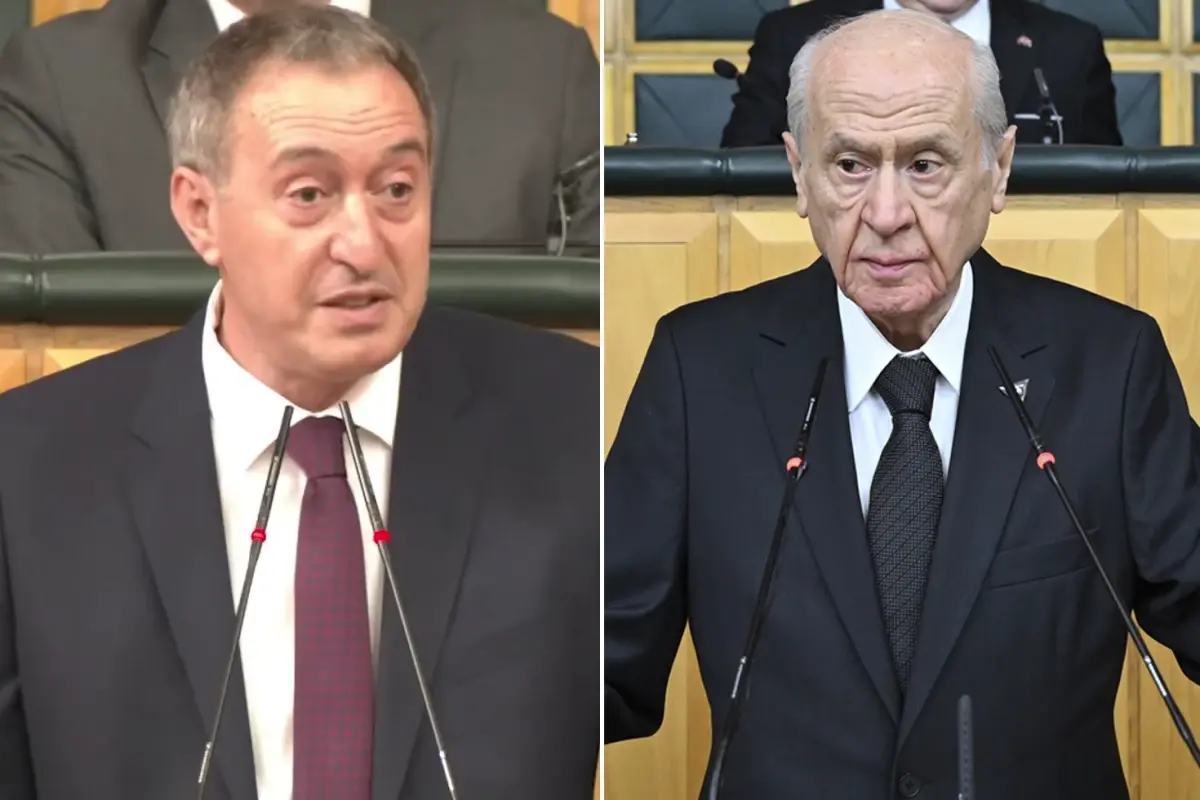 DEM Parti\'den Bahçeli\'ye "Uçuk talepler" yanıtı! 10 isteği kürsüden tek tek sıraladı