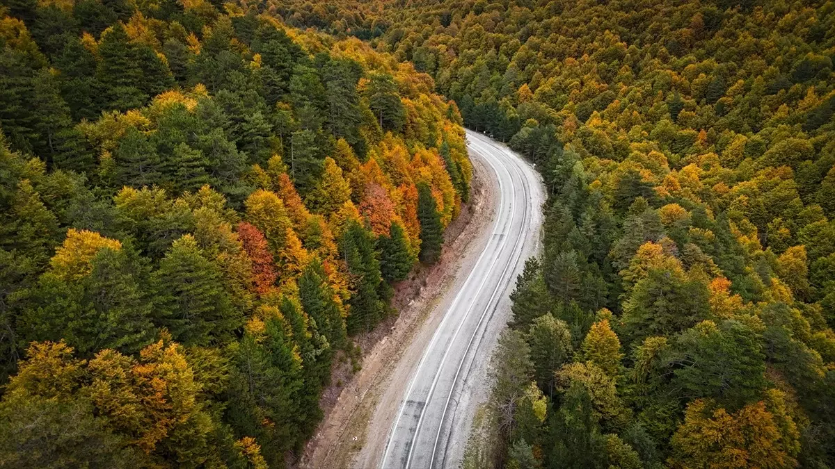 Domaniç Dağları\'nda Sonbahar Güzelliği
