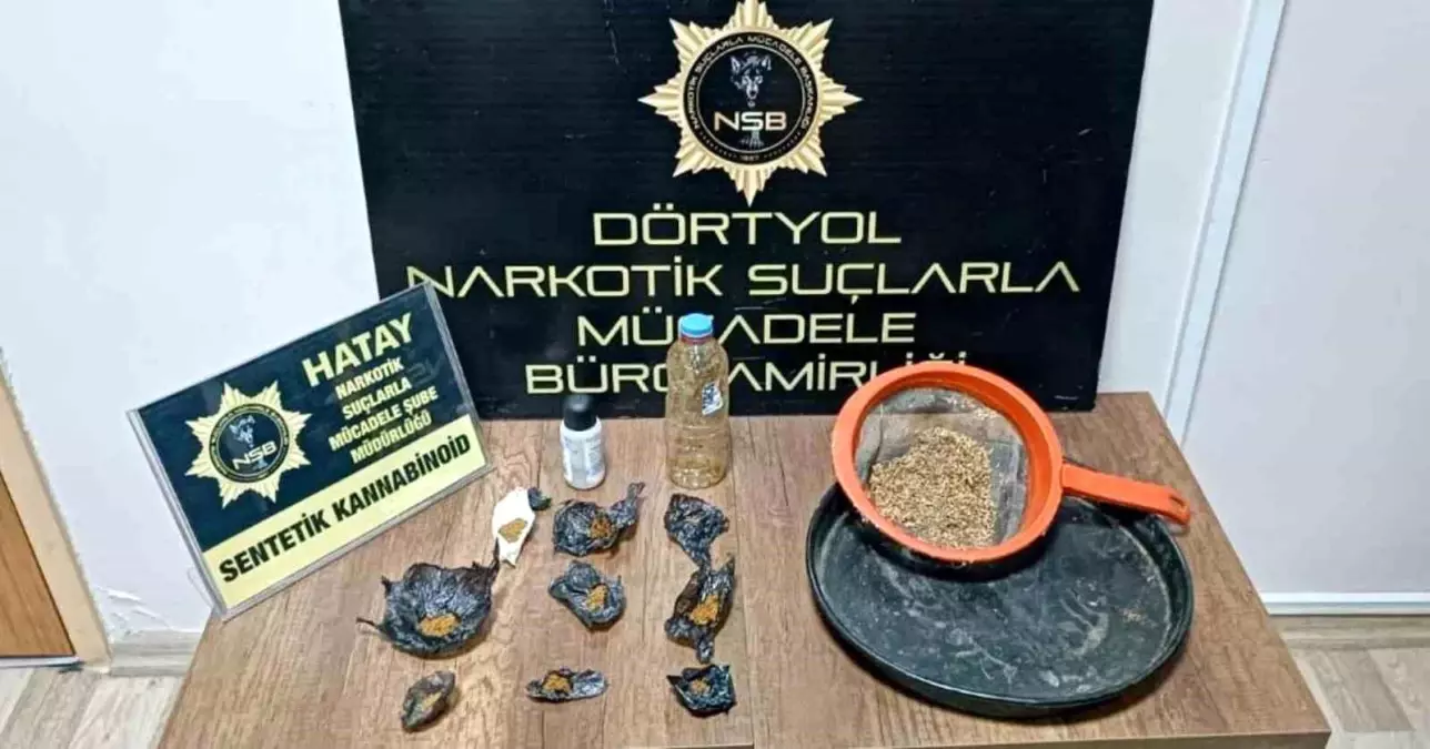 Hatay\'da Uyuşturucu Taciri Operasyonda Yakalandı