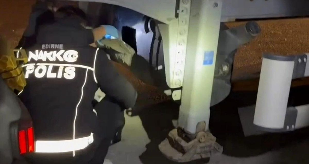 Edirne\'de 68 Kilo Kokain Ele Geçirildi
