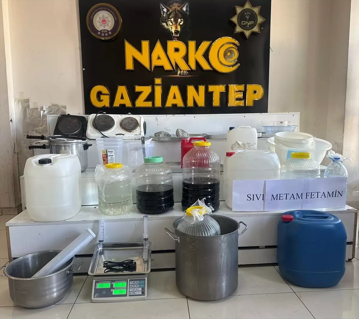 Gaziantep\'te Uyuşturucu Operasyonu: 3 Tutuklama