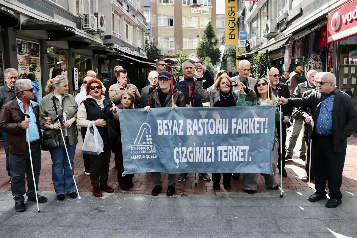 Görme Engellilerden Beyaz Baston Çağrısı