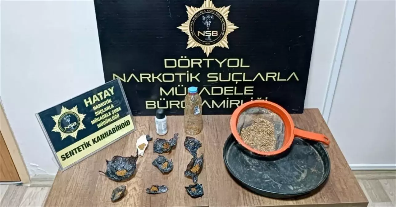 Dörtyol\'da Uyuşturucu Operasyonu: Bir Şüpheli Tutuklandı