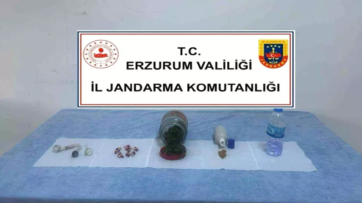 Erzurum\'da Uyuşturucu Operasyonu: 1 Tutuklama