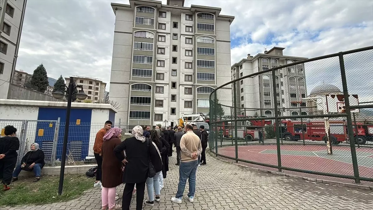 Karabük\'te Elektrik Panosu Yangını